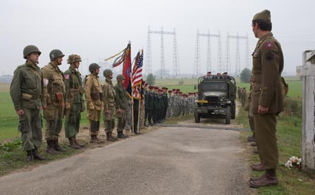 aankomst veteranen