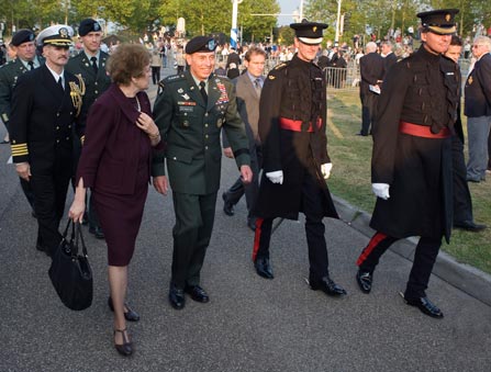 defile